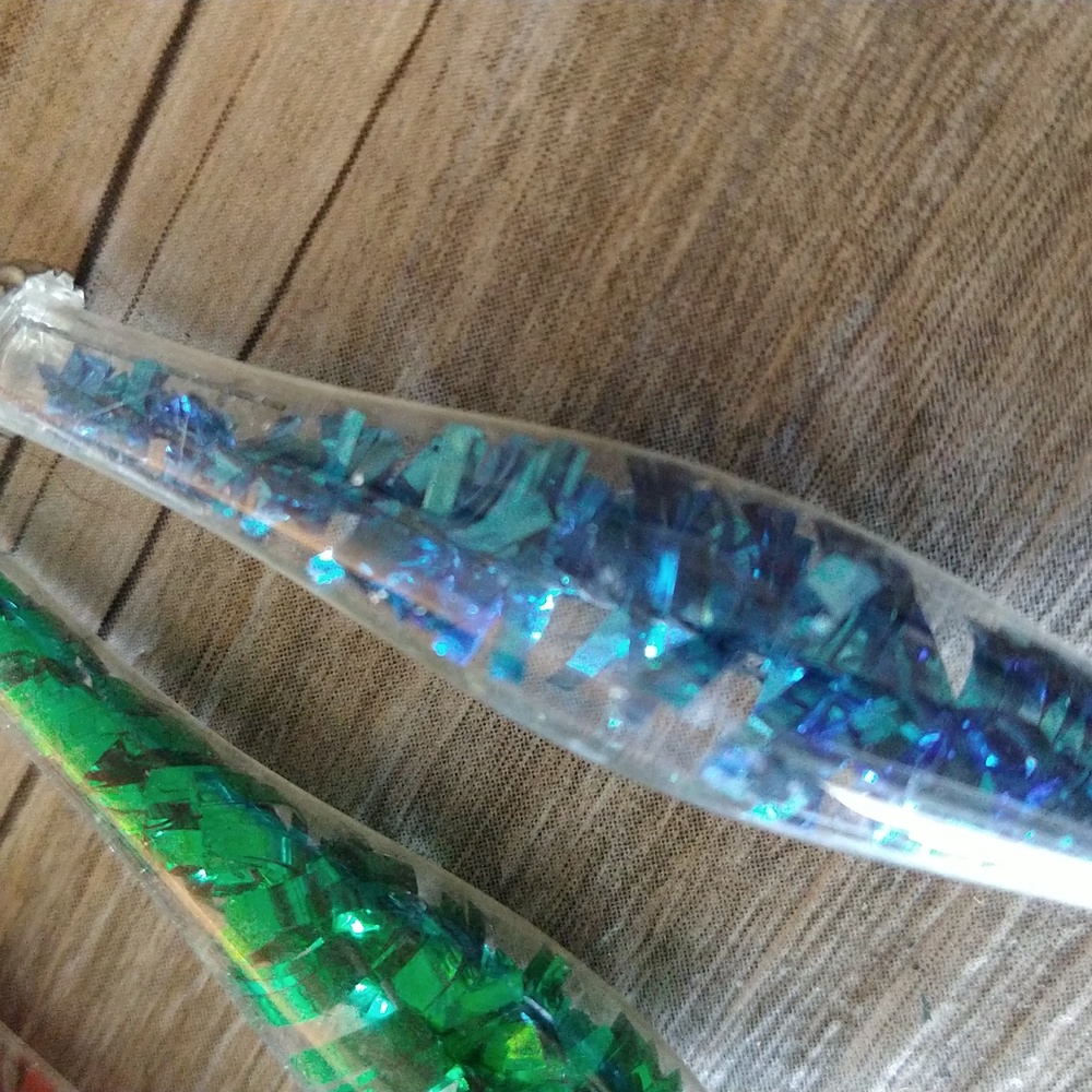 Vintage Hand-blown Icicle Ornaments - Picture 2 of 8